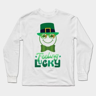 Feeling Lucky Saint Patrick`s Long Sleeve T-Shirt